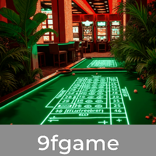 9fgame: Slots - Prêmios Elevados, Jogos de Mesa - Estratégia Suprema, Dealer ao Vivo - Imersão Total